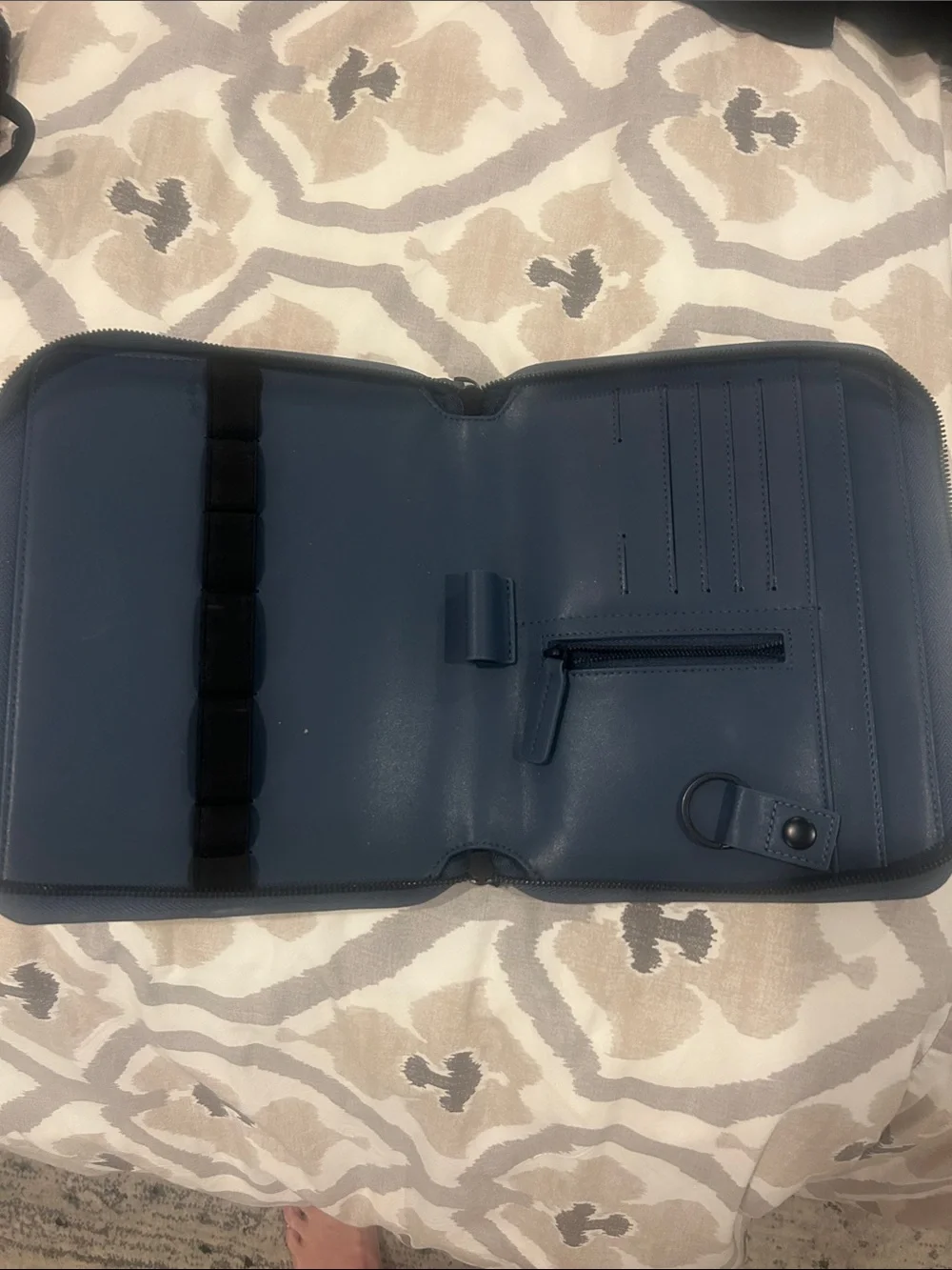 Monos Navy Zip-Around Travel Organizer